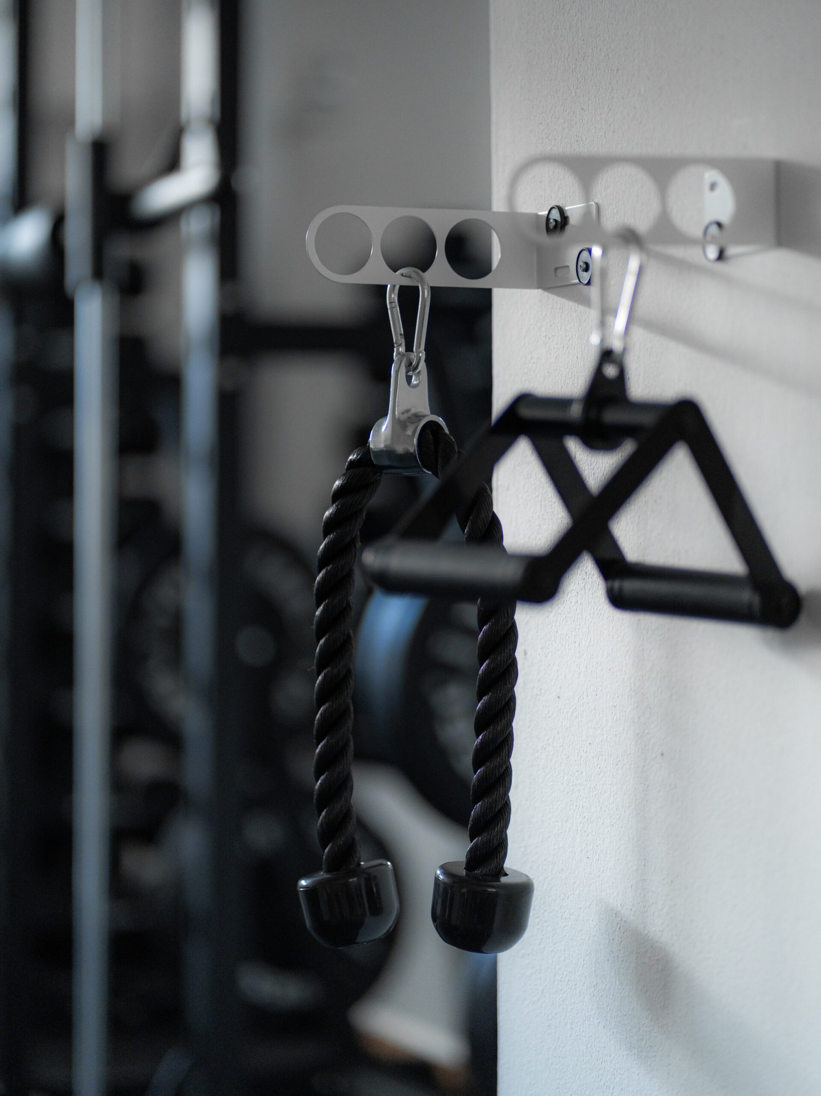 Posilovací vybavení v 2F Fitness